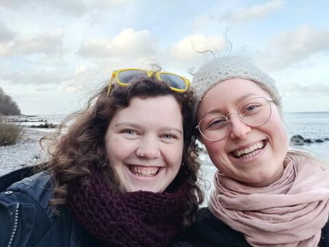 Karoline og Eva